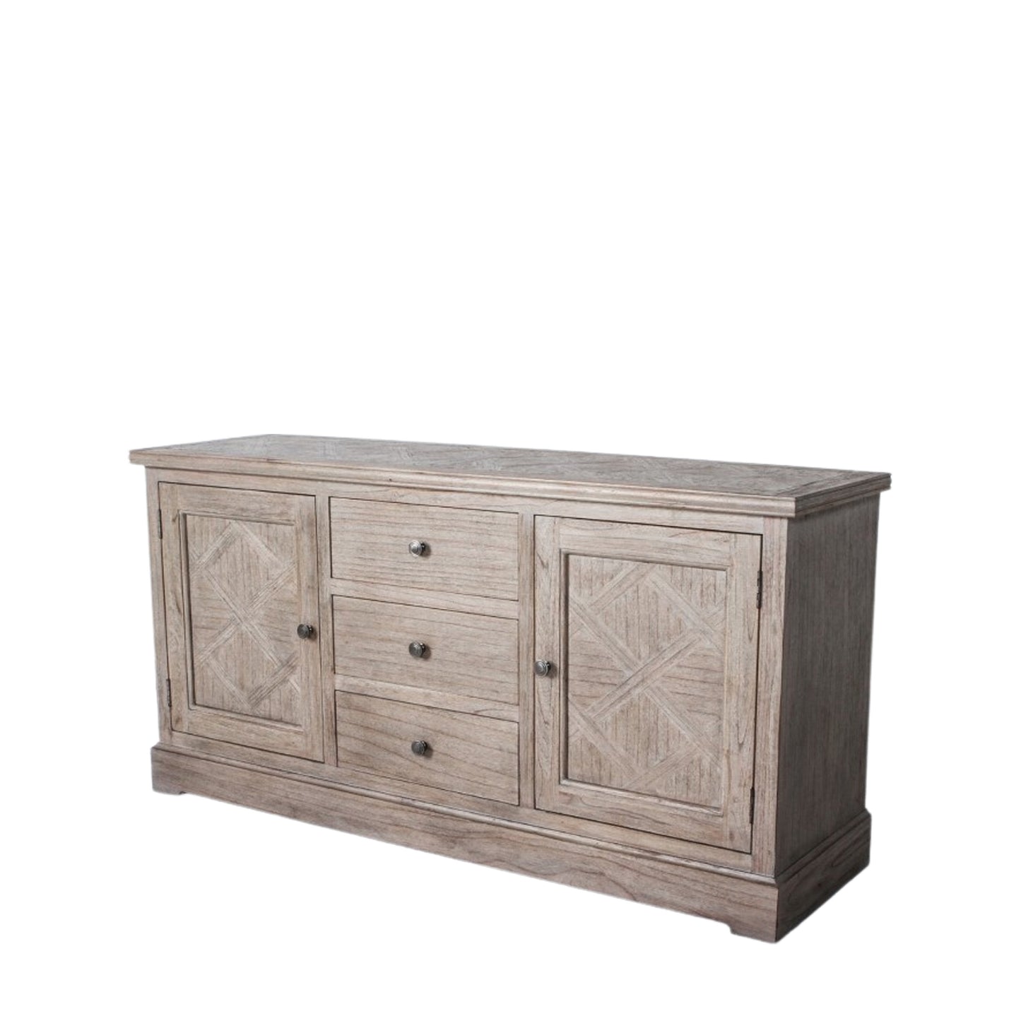 Mustique 2 Door 3 Drawer Sideboard Natural