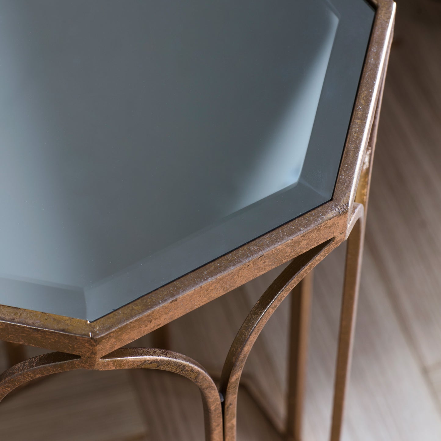 Canterbury Side Table Gold