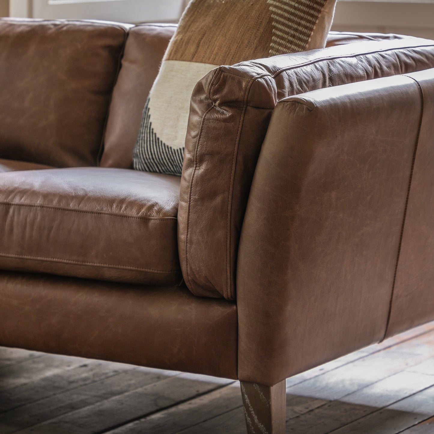Ebury 2 Seater Sofa Brown