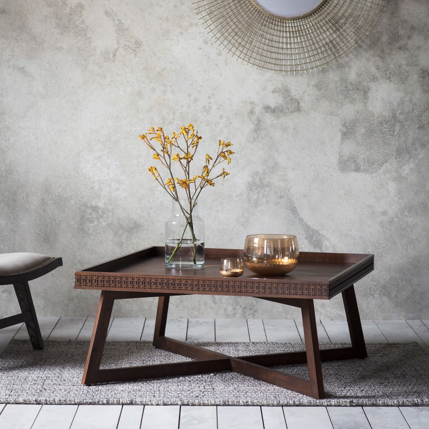 Boho Retreat Coffee Table Brown