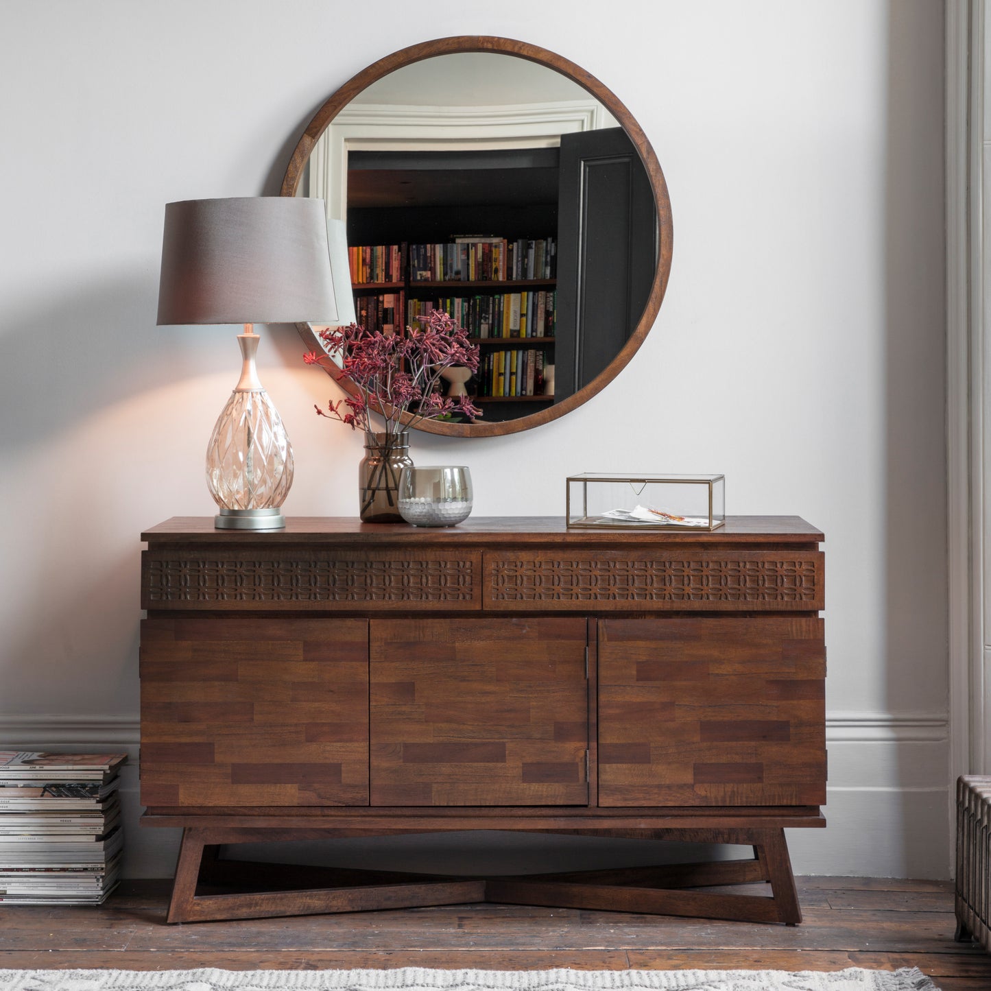 Boho Retreat 3Dr/2Drwr Sideboard Brown