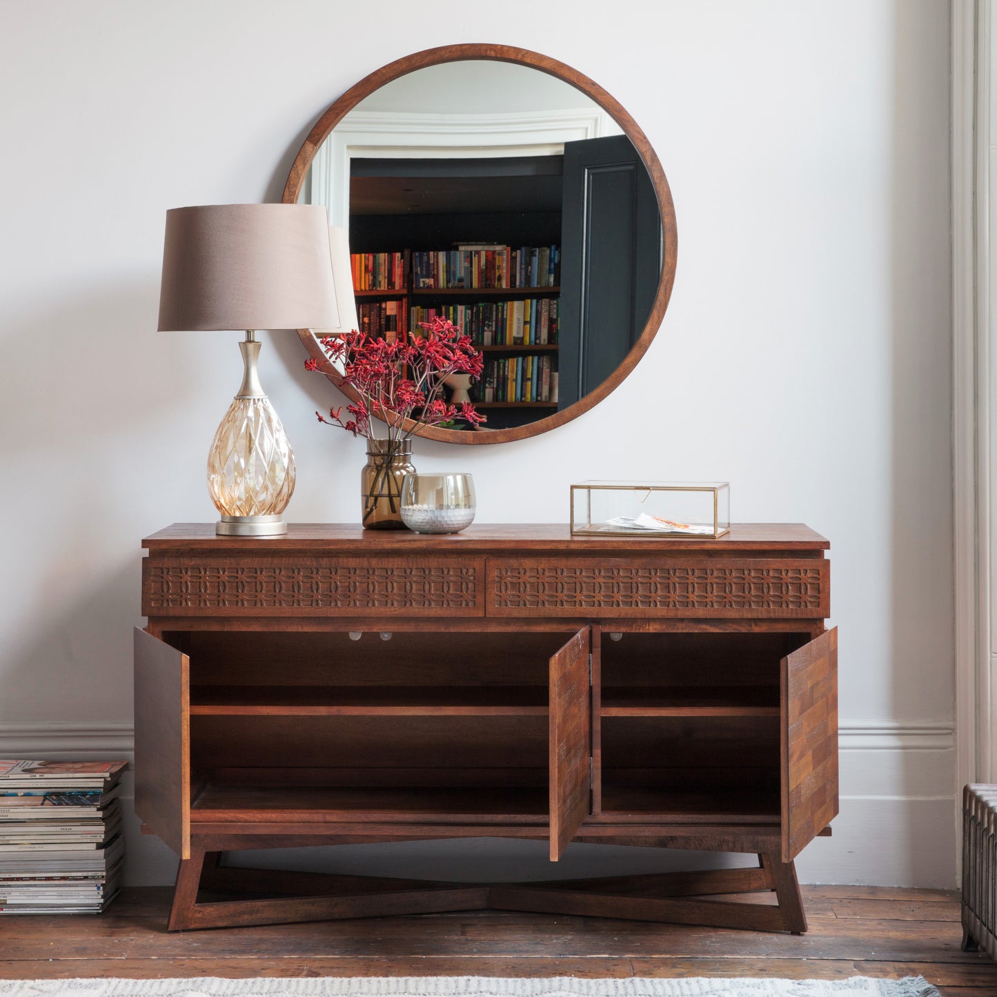 Boho Retreat 3Dr/2Drwr Sideboard Brown