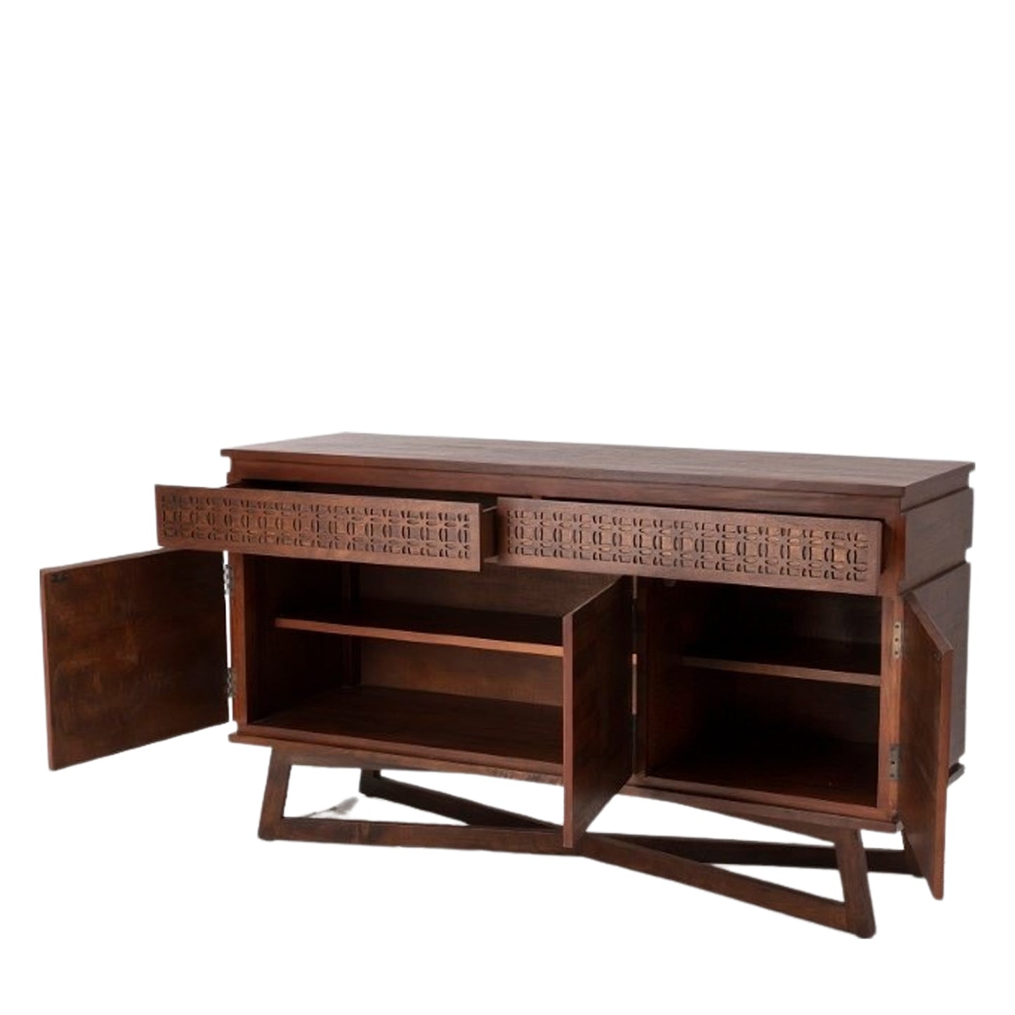 Boho Retreat 3Dr/2Drwr Sideboard Brown