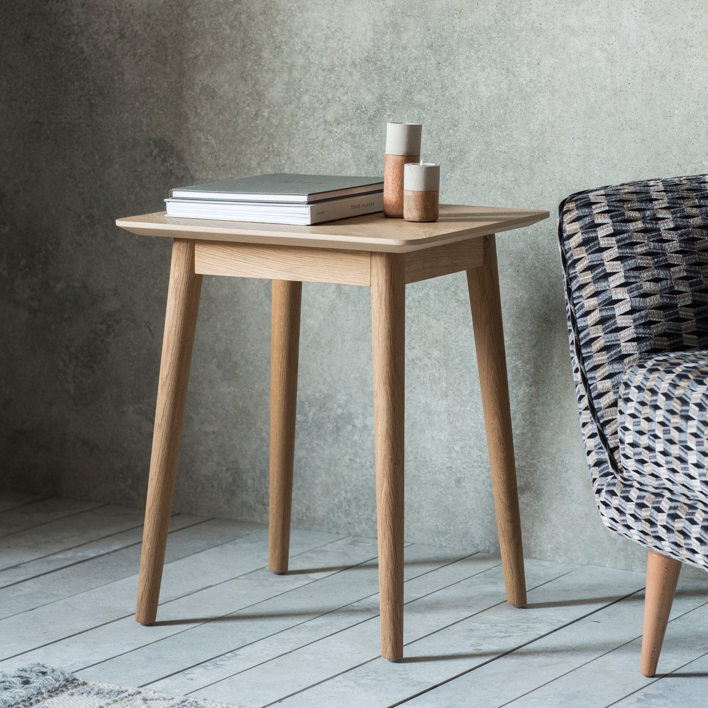 Milano Side Table Oak