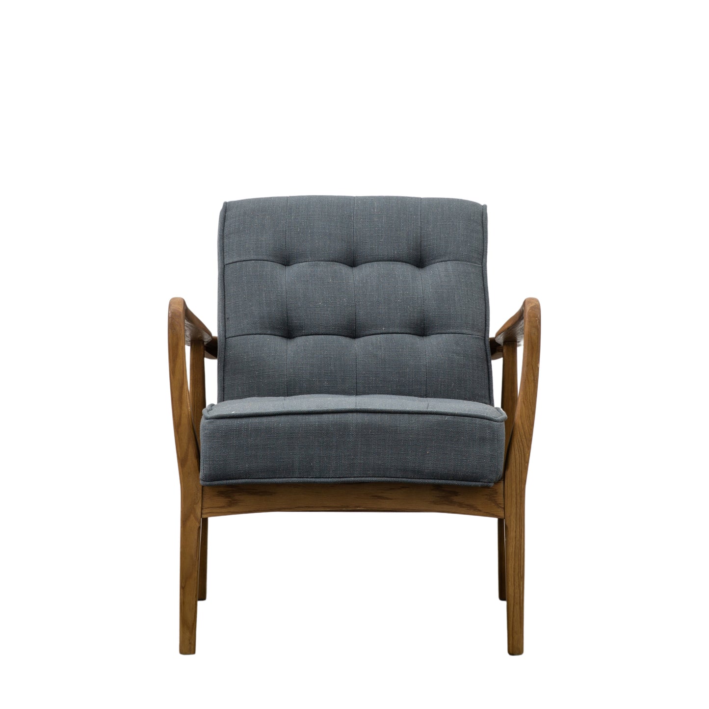 Humber Armchair Dark Grey Linen