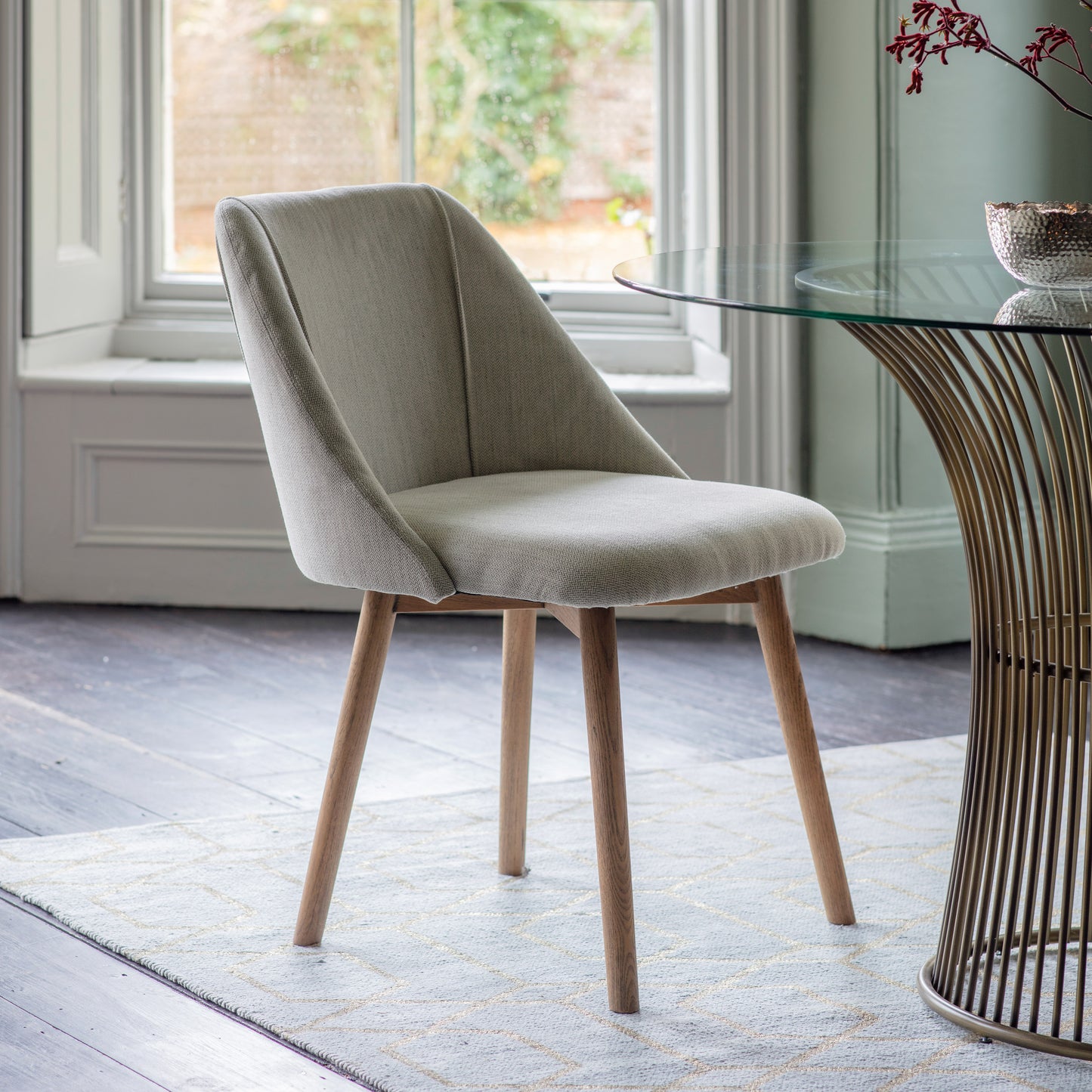 Elliot Dining Chair (2pk) Neutral