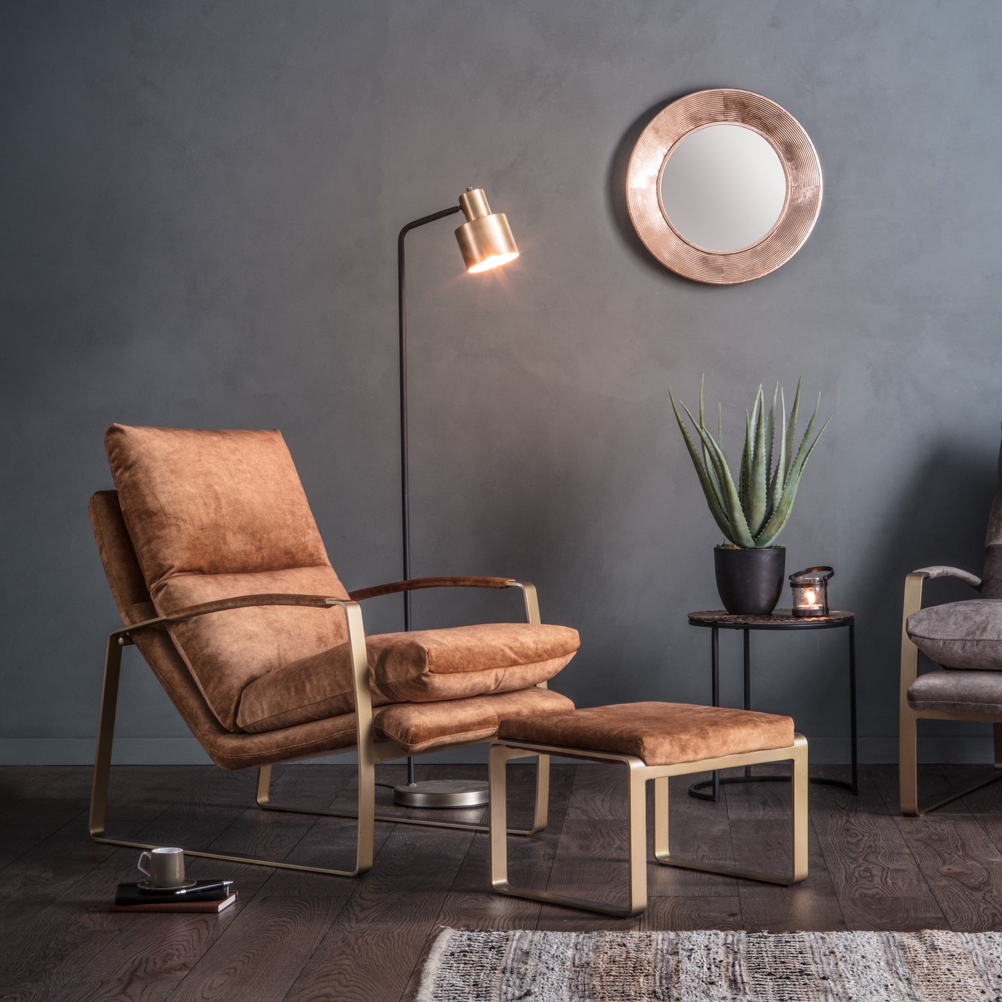 Fabien Lounger Ochre