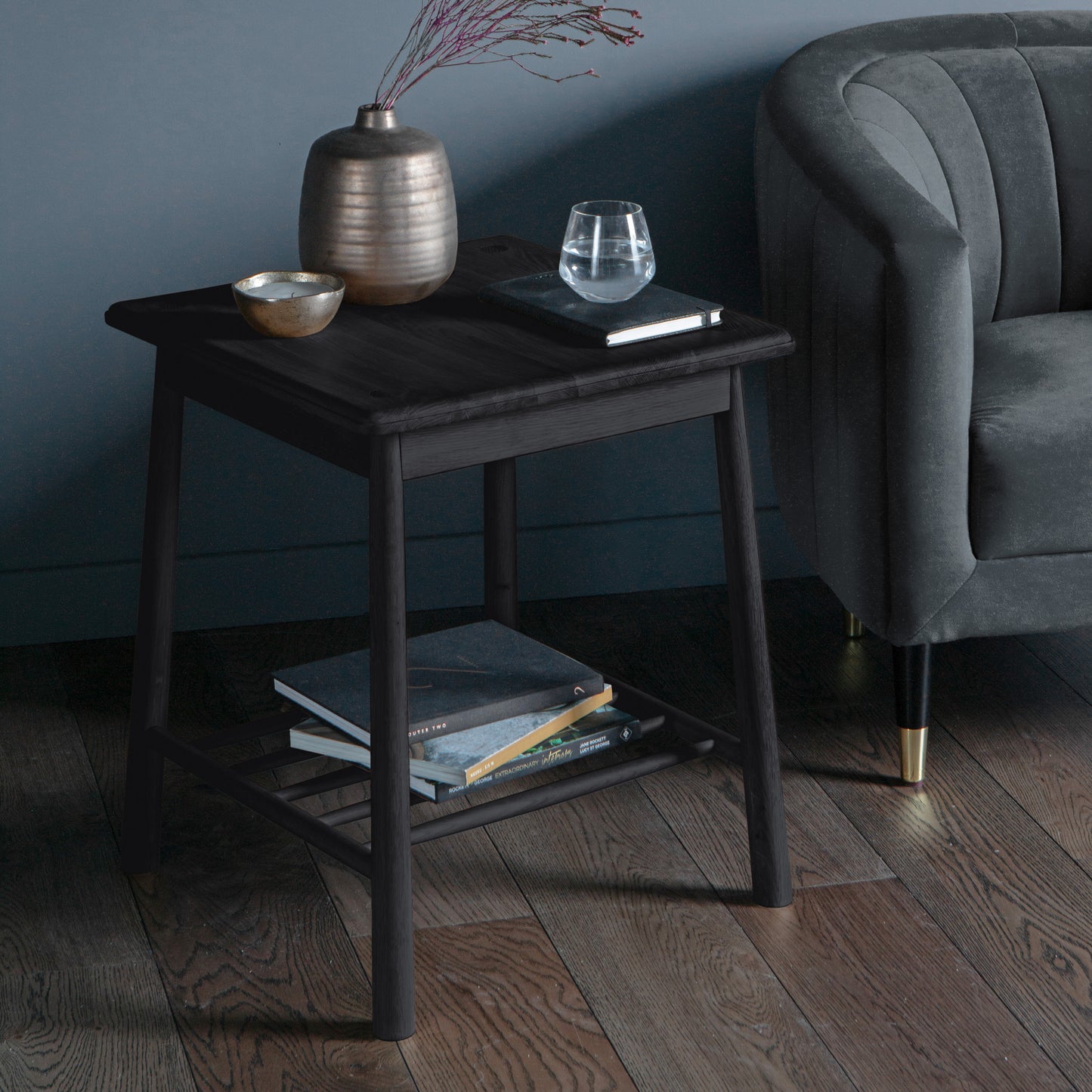 Wycombe Side Table Black