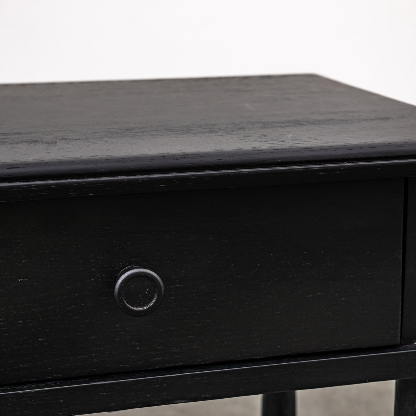 Wycombe 1 Drawer Bedside Black