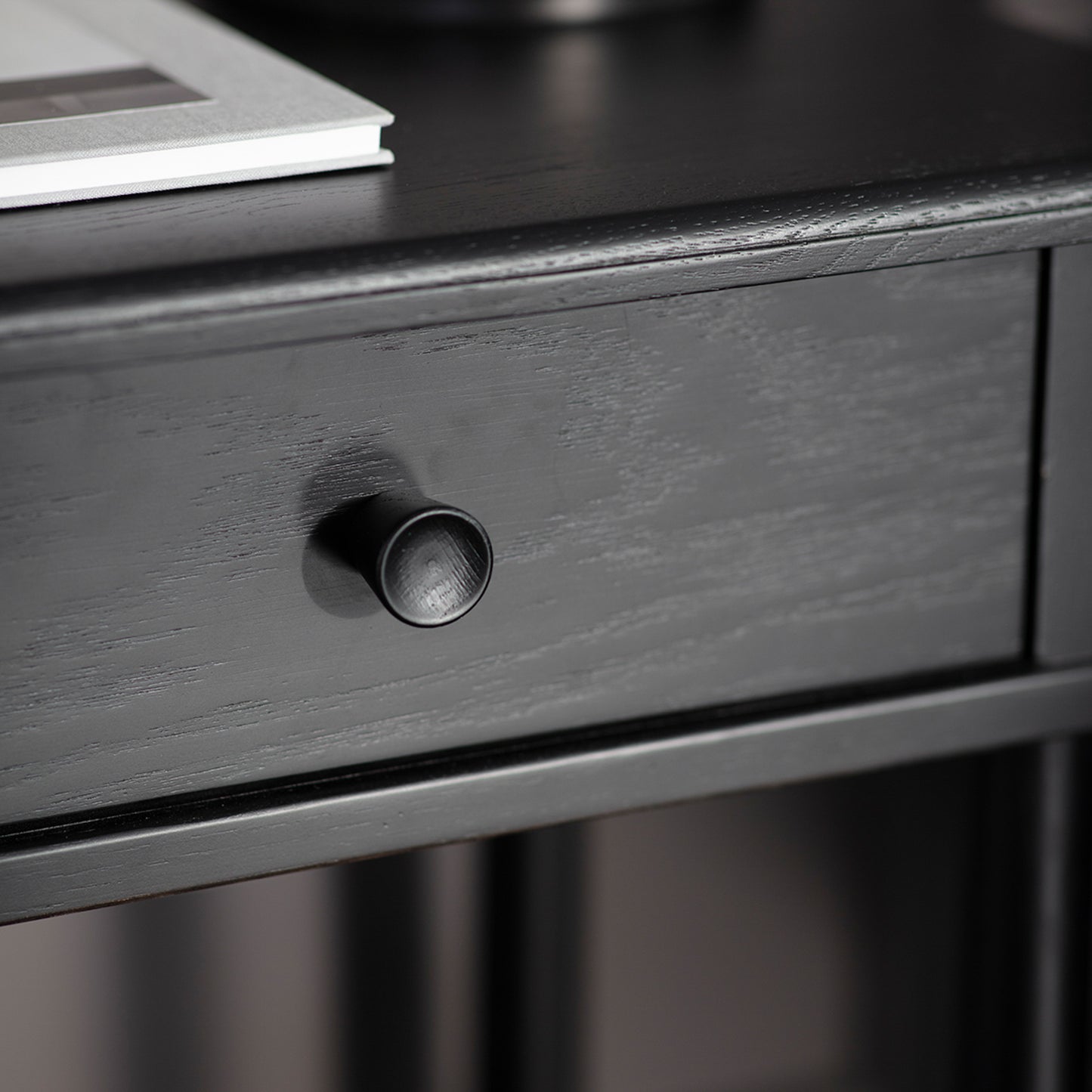 Wycombe 1 Drawer Bedside Black