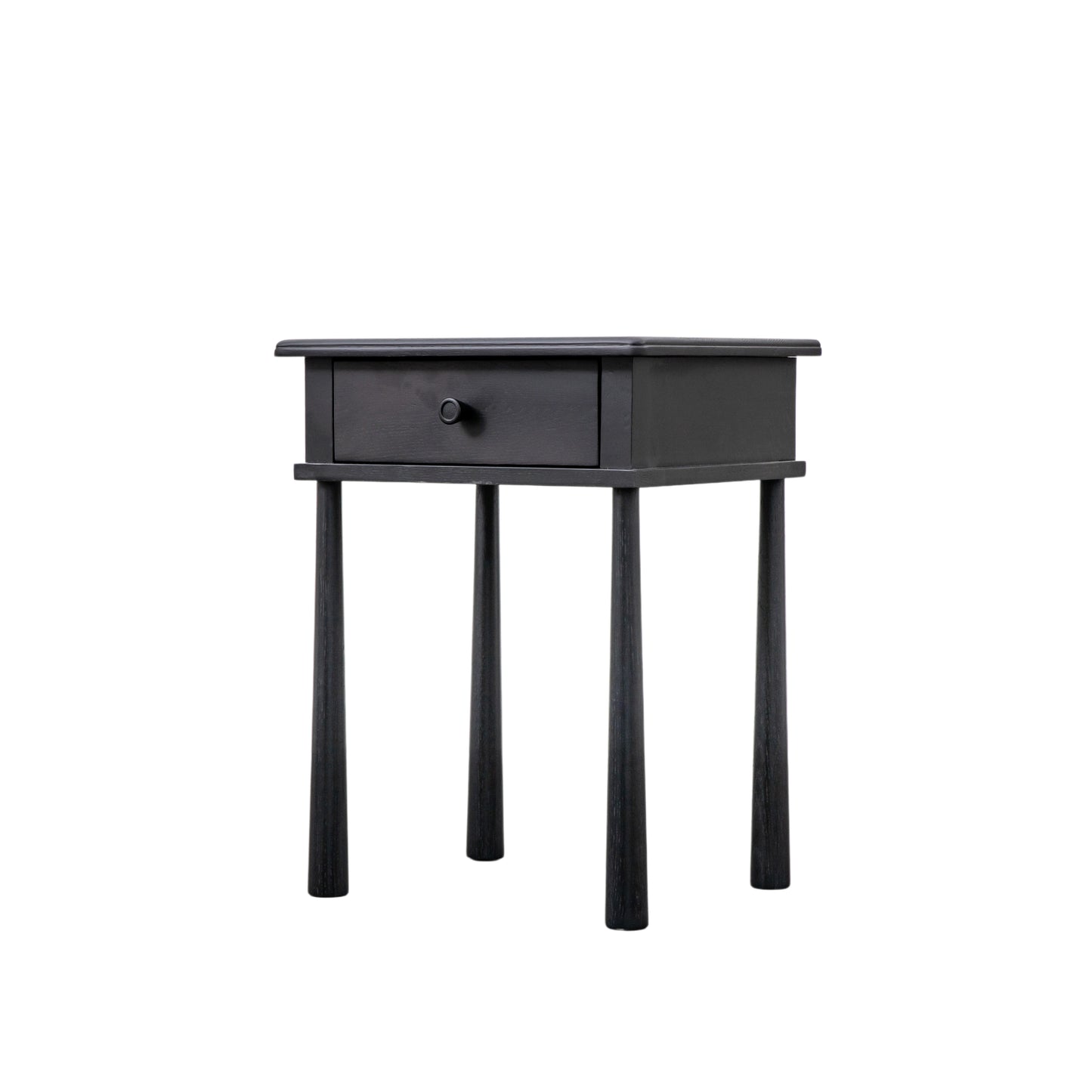 Wycombe 1 Drawer Bedside Black