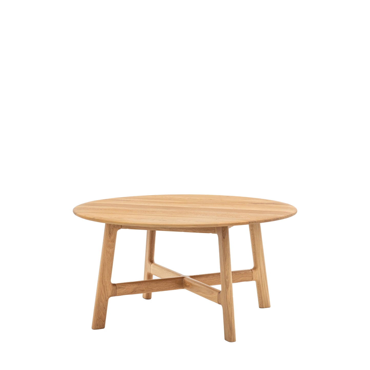 Madrid Round Coffee Table Oak