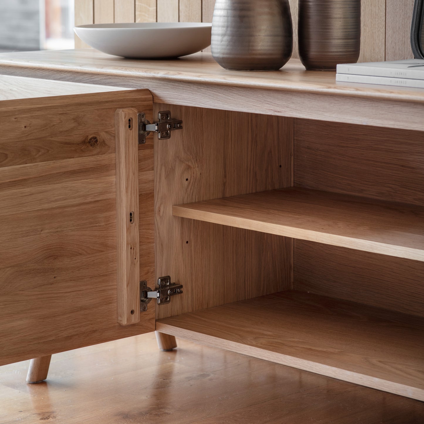 Madrid 2 Door 3 Drawer Sideboard Oak