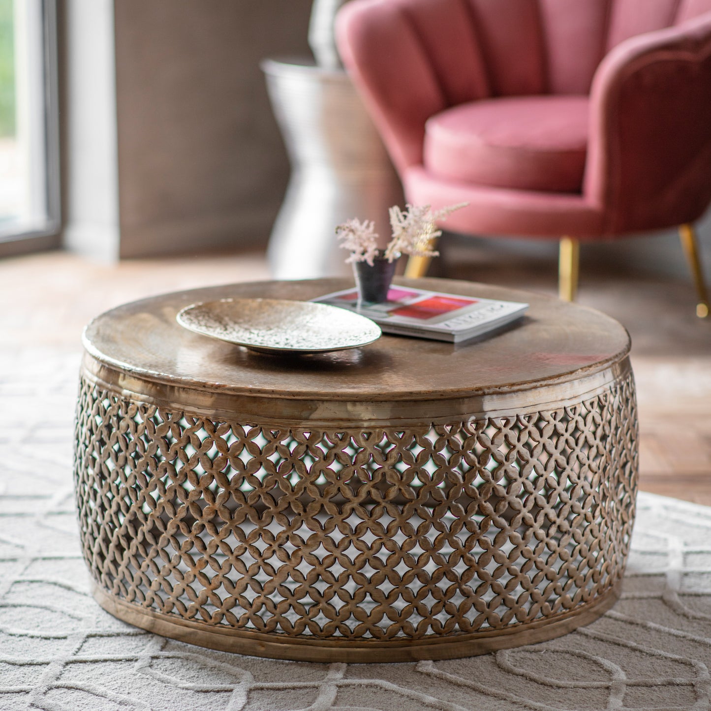 Khalasar Coffee Table Light Gold