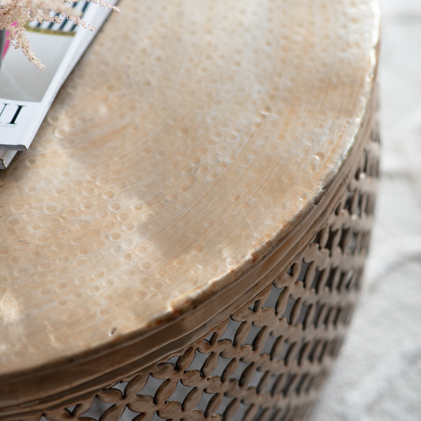 Khalasar Coffee Table Light Gold