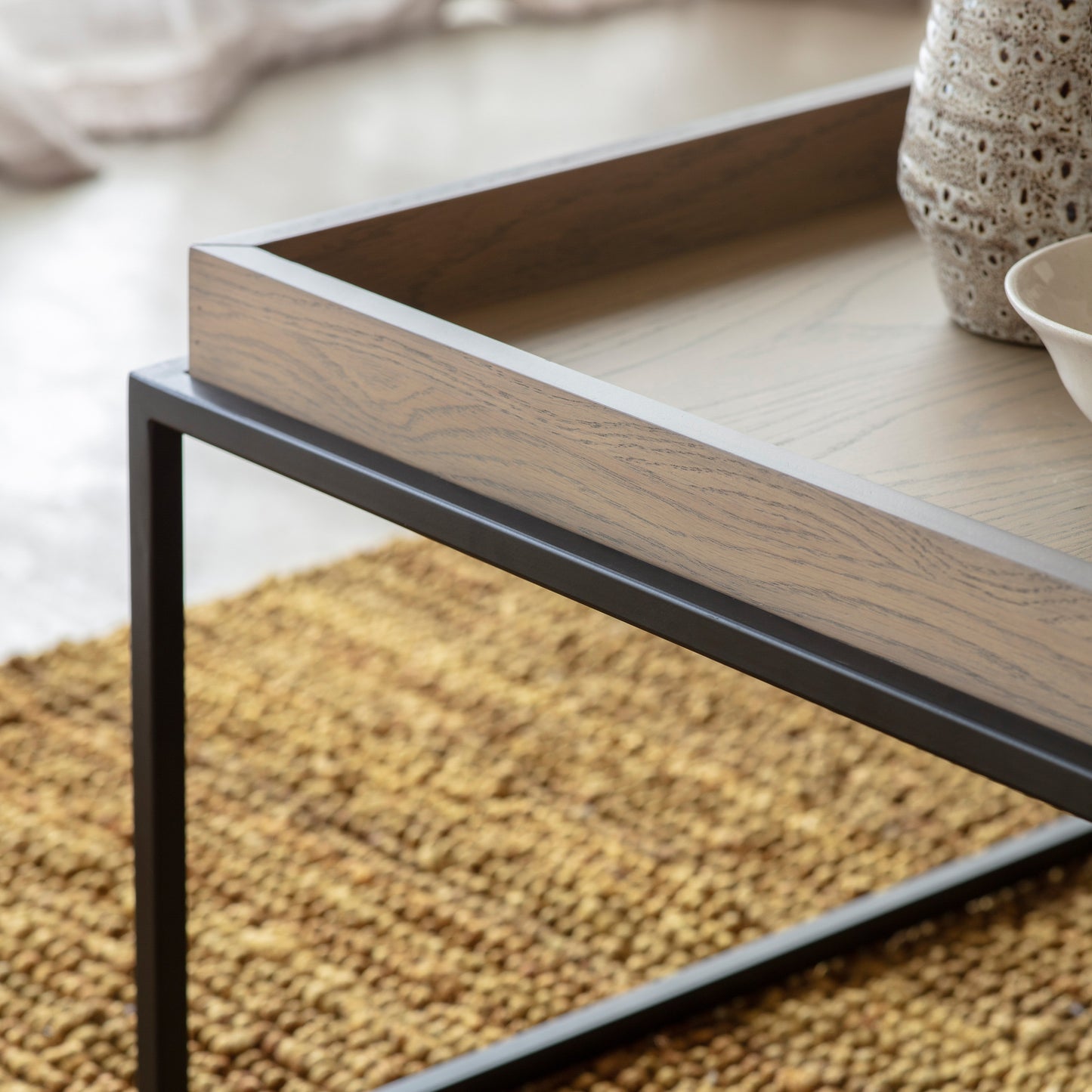 Forden Tray Coffee Table Grey