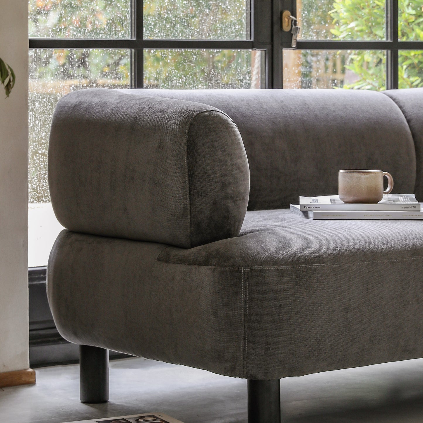 Ardo 3 Seater Sofa Anthracite