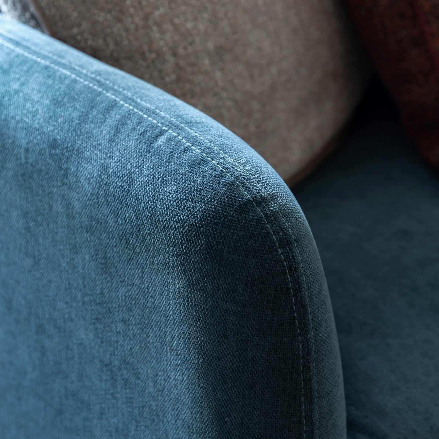 Massa 3 Seater Sofa Dusty Blue Dusty Blue