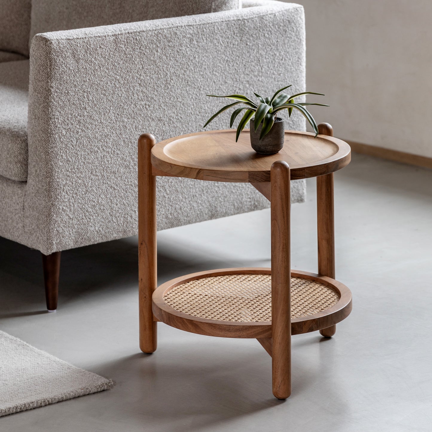 Cannes Side Table Natural