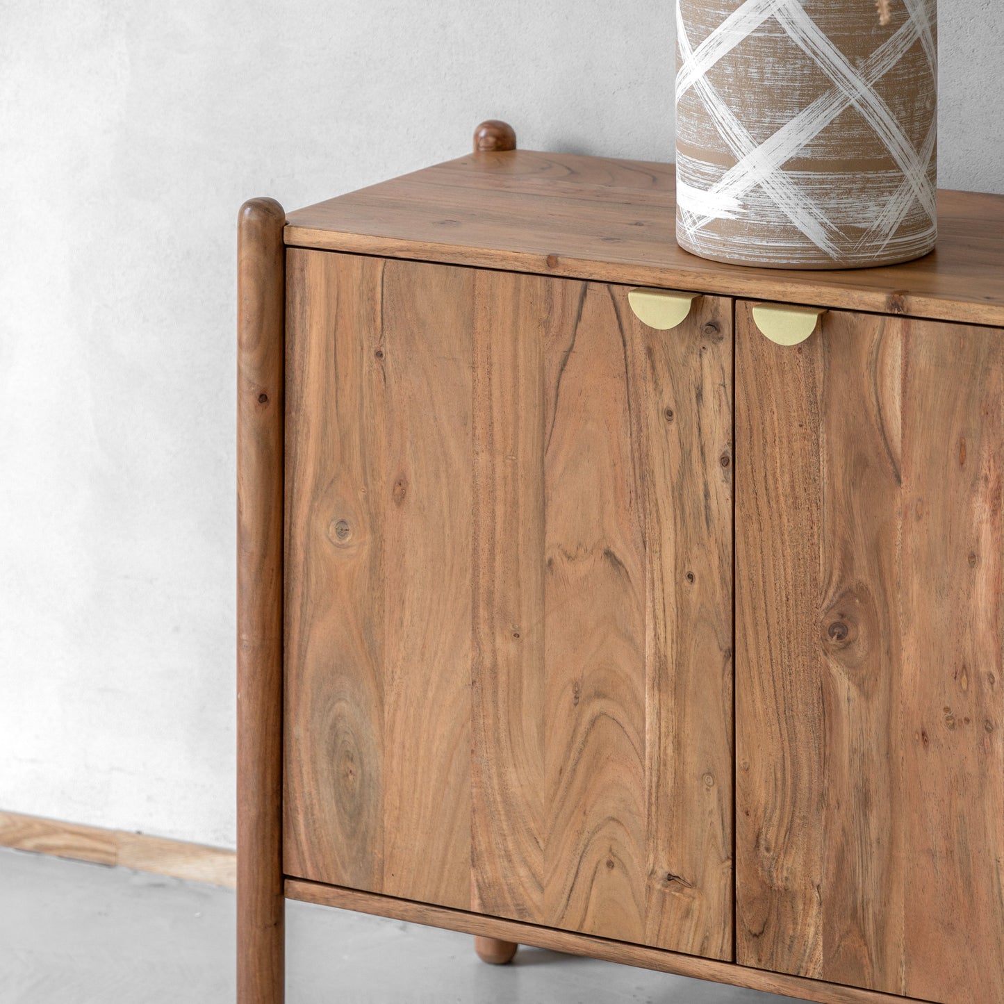 Cannes 4 Door Sideboard Natural