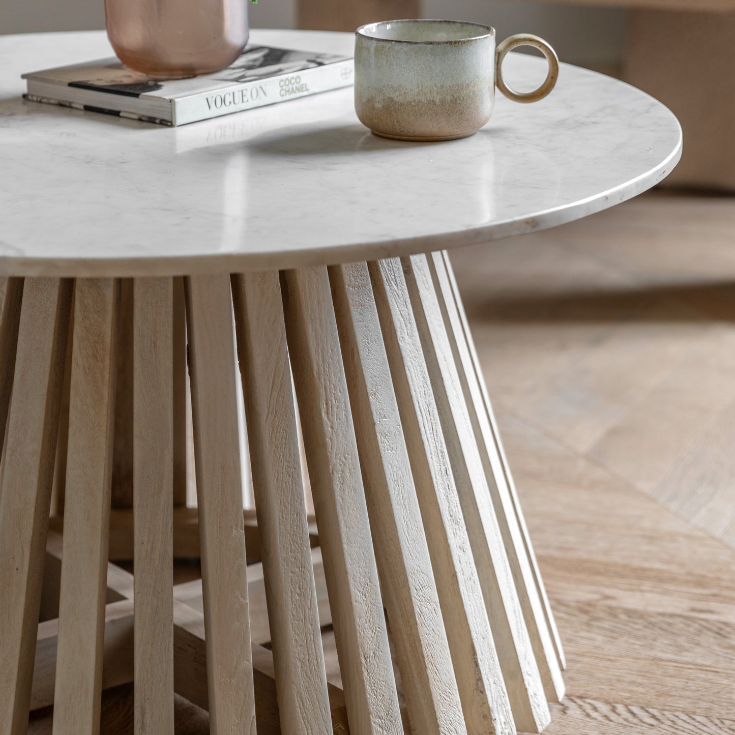 Soho Coffee Table Natural / White