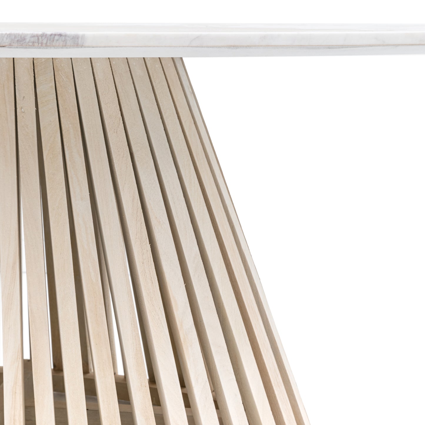 Soho Oval Dining Table Natural / White