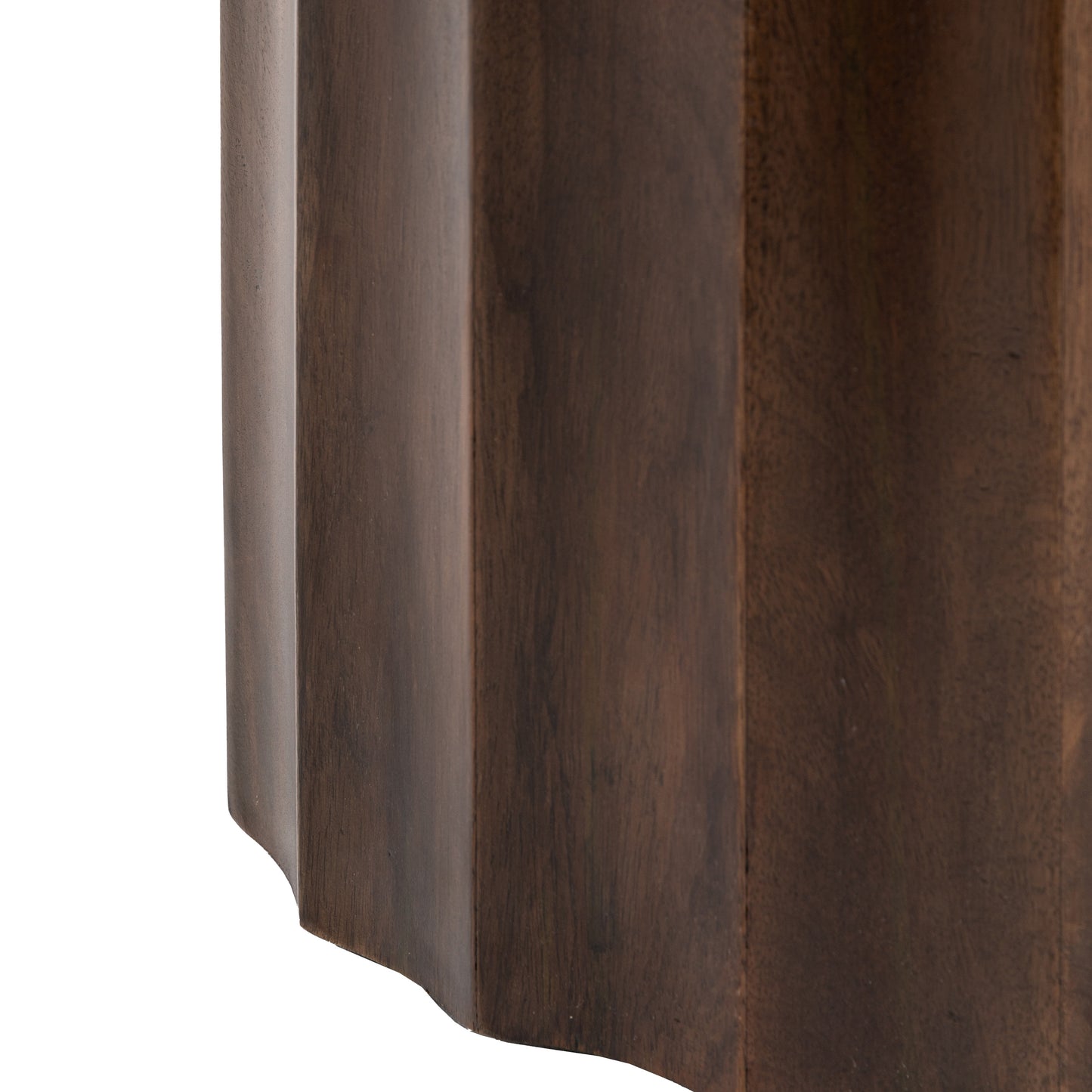 Cascia Side Table Dark Wood