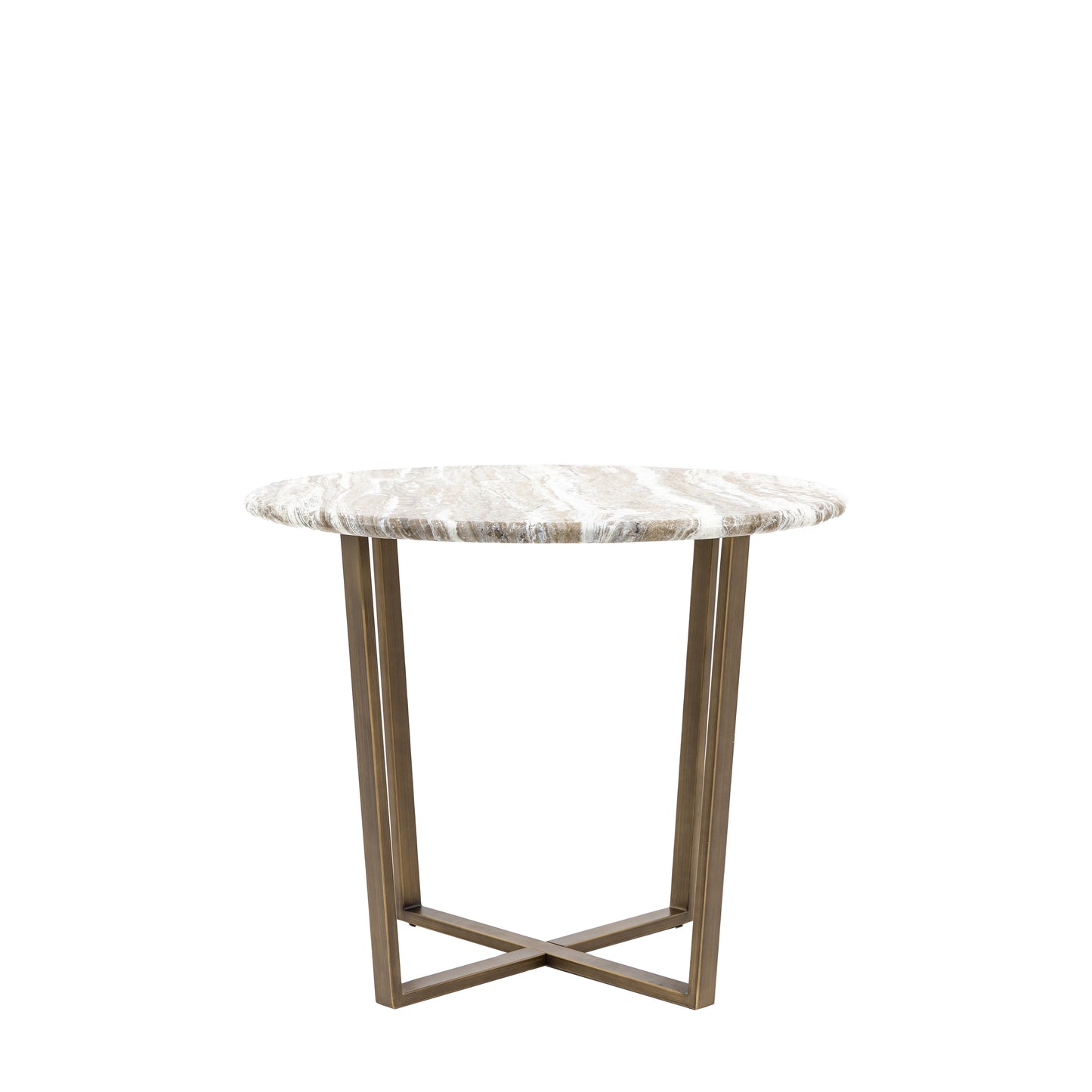 Lusso Round Dining Table Green Marble