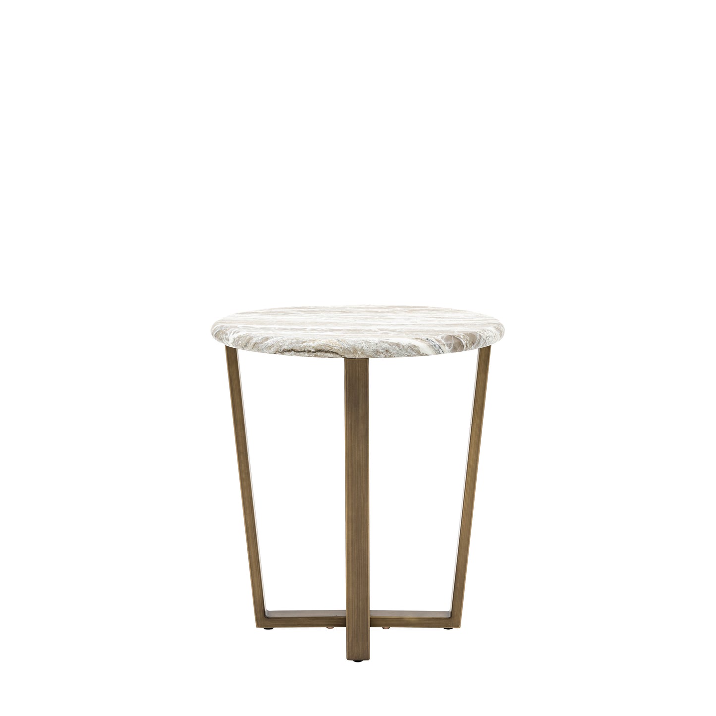 Lusso Side Table Green Marble
