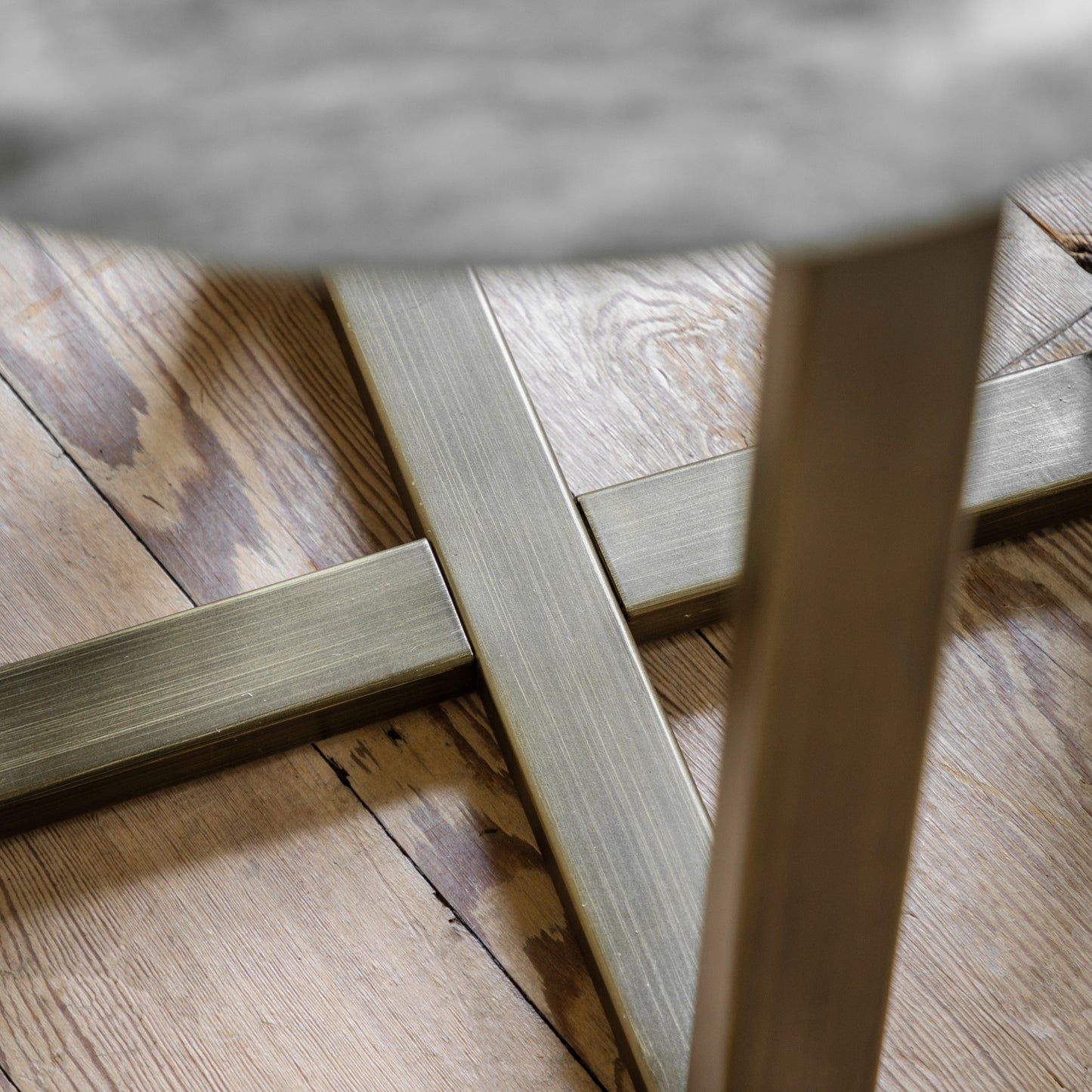 Lusso Side Table Green Marble