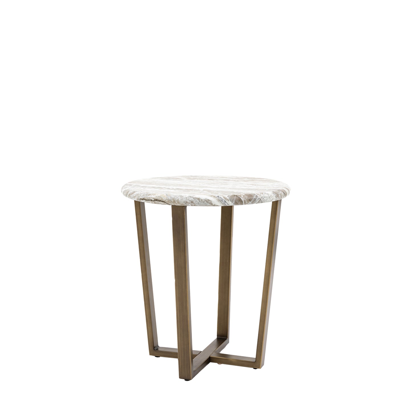 Lusso Side Table Green Marble