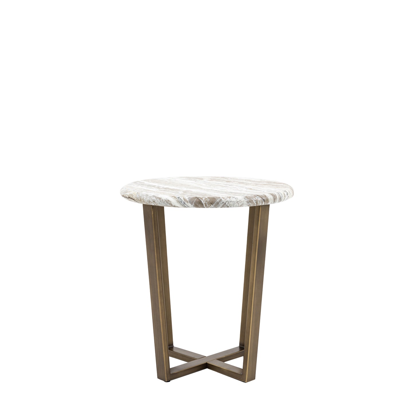 Lusso Side Table Green Marble