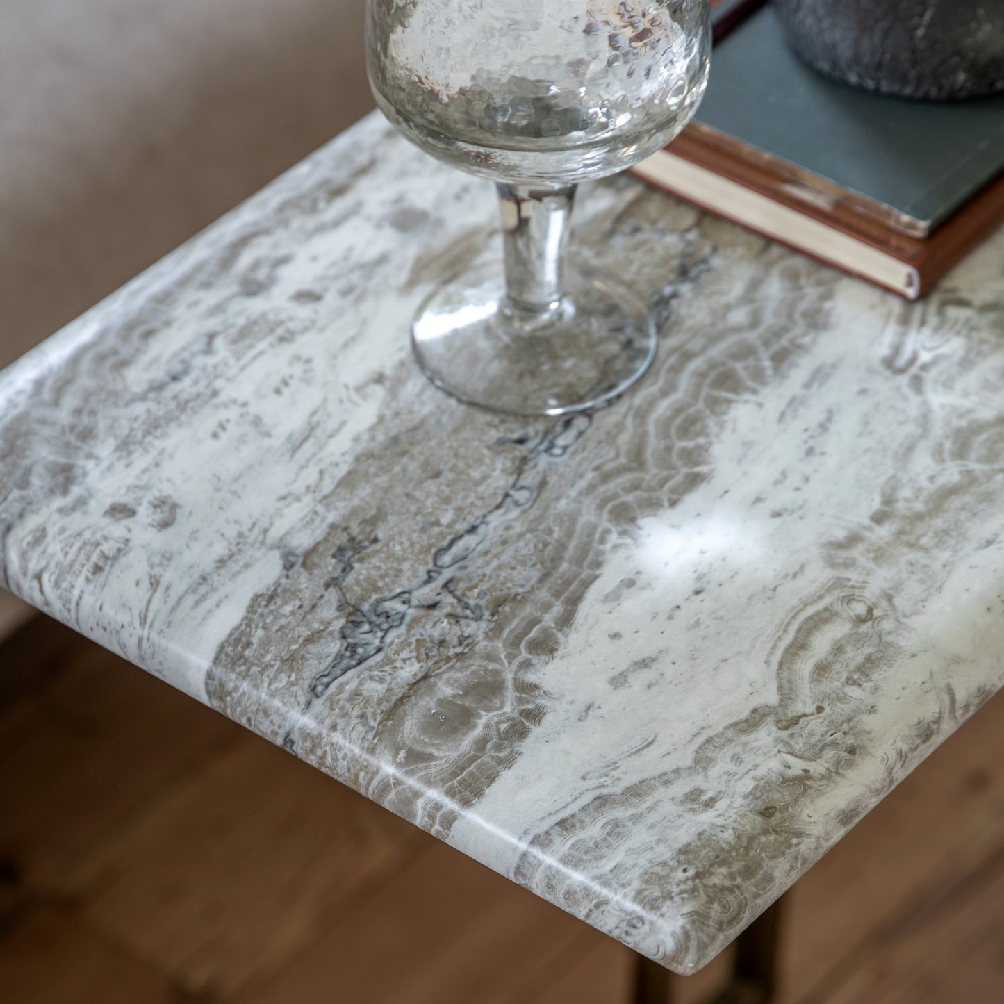 Lusso Supper Table Green Marble