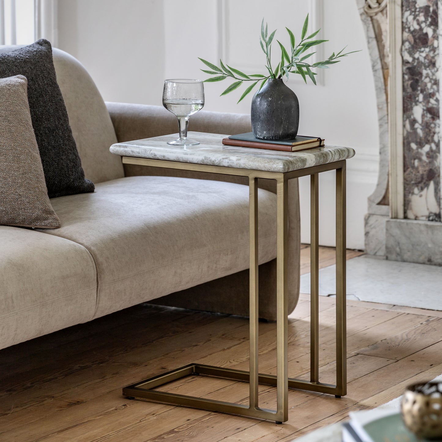 Lusso Supper Table Green Marble