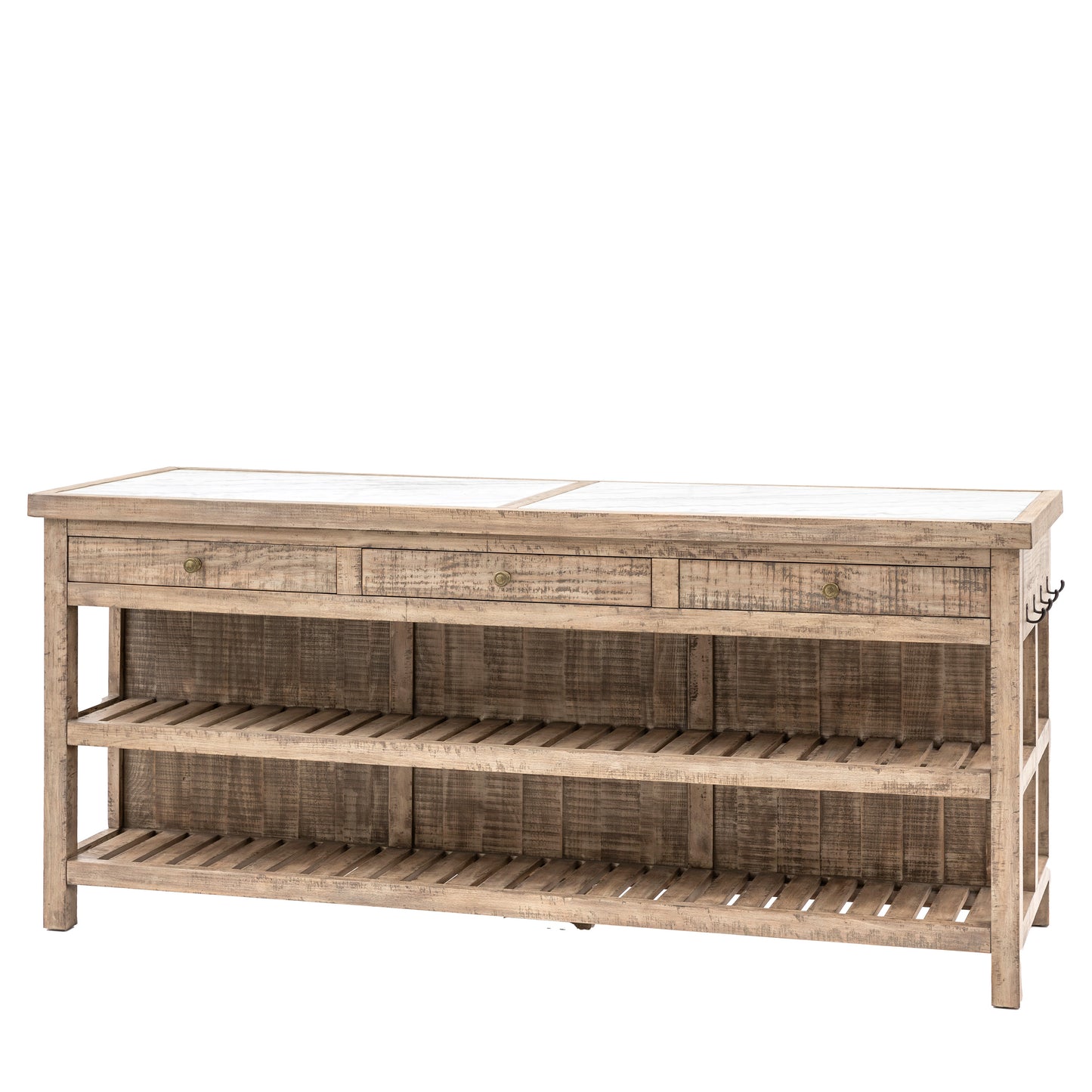 Vancouver Kitchen Island Natural Large