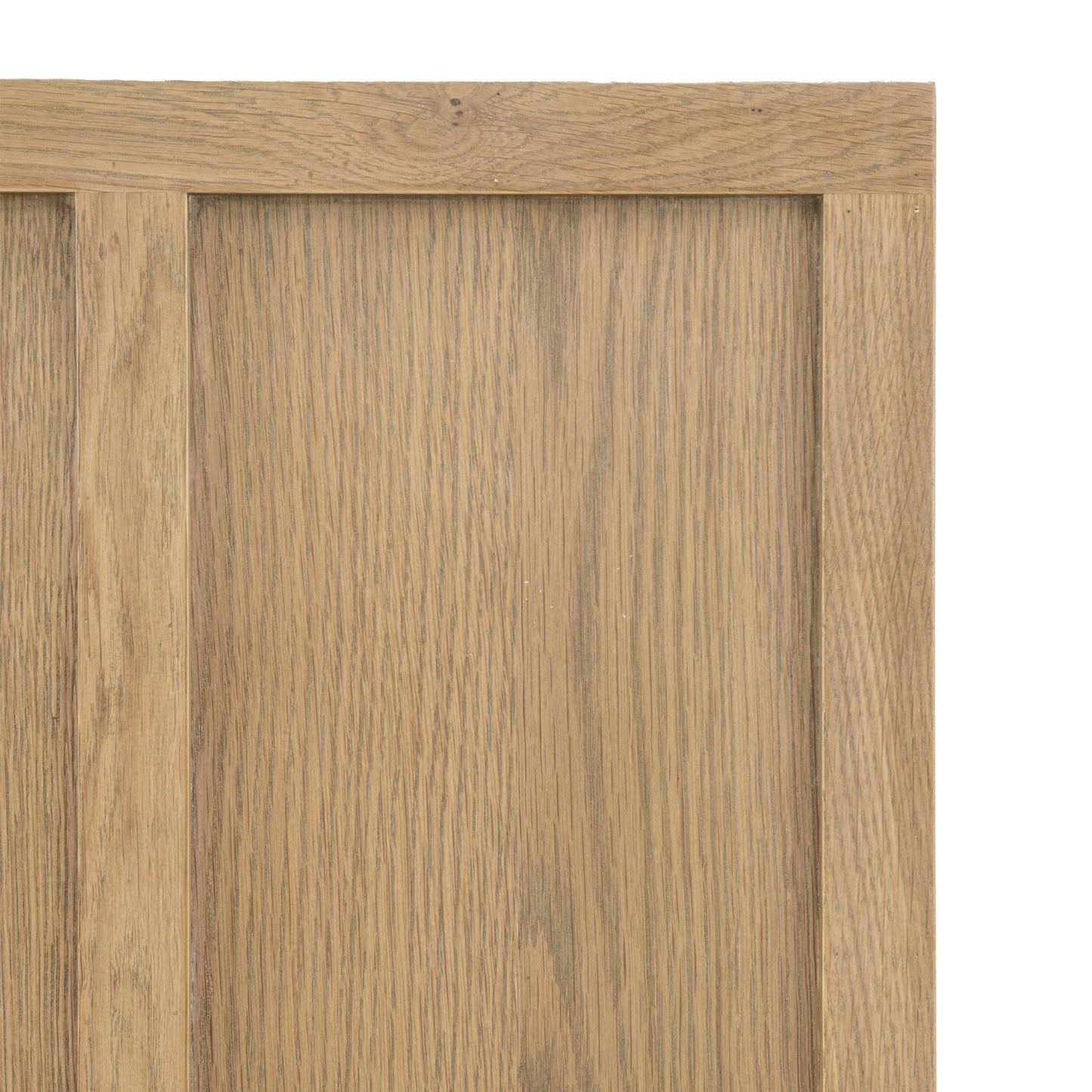 Panelled 2 Door Cocktail Cabinet Smoked