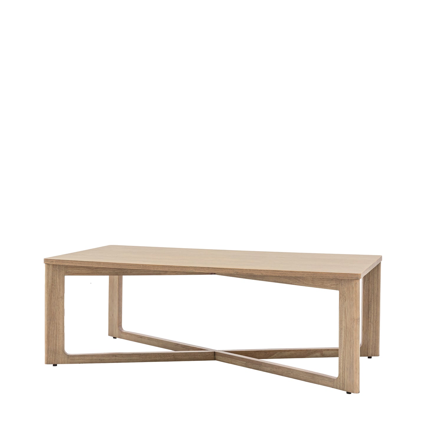 Panelled Coffee Table Smoked