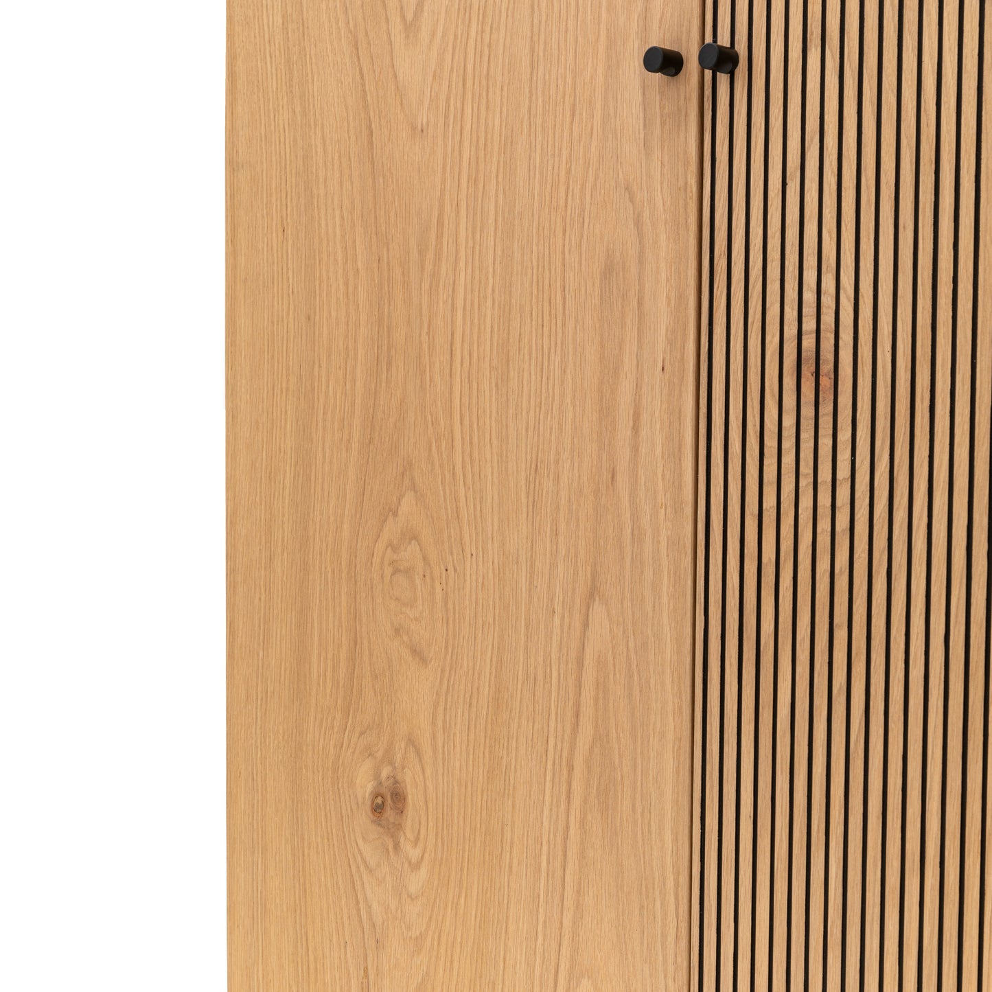 Hyland 2 Door Wardrobe Black / Natural