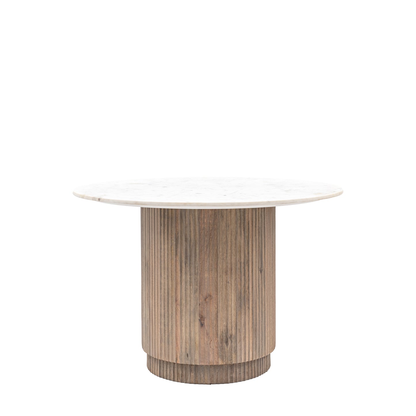 Marmo Round Dining Table Grey Wash