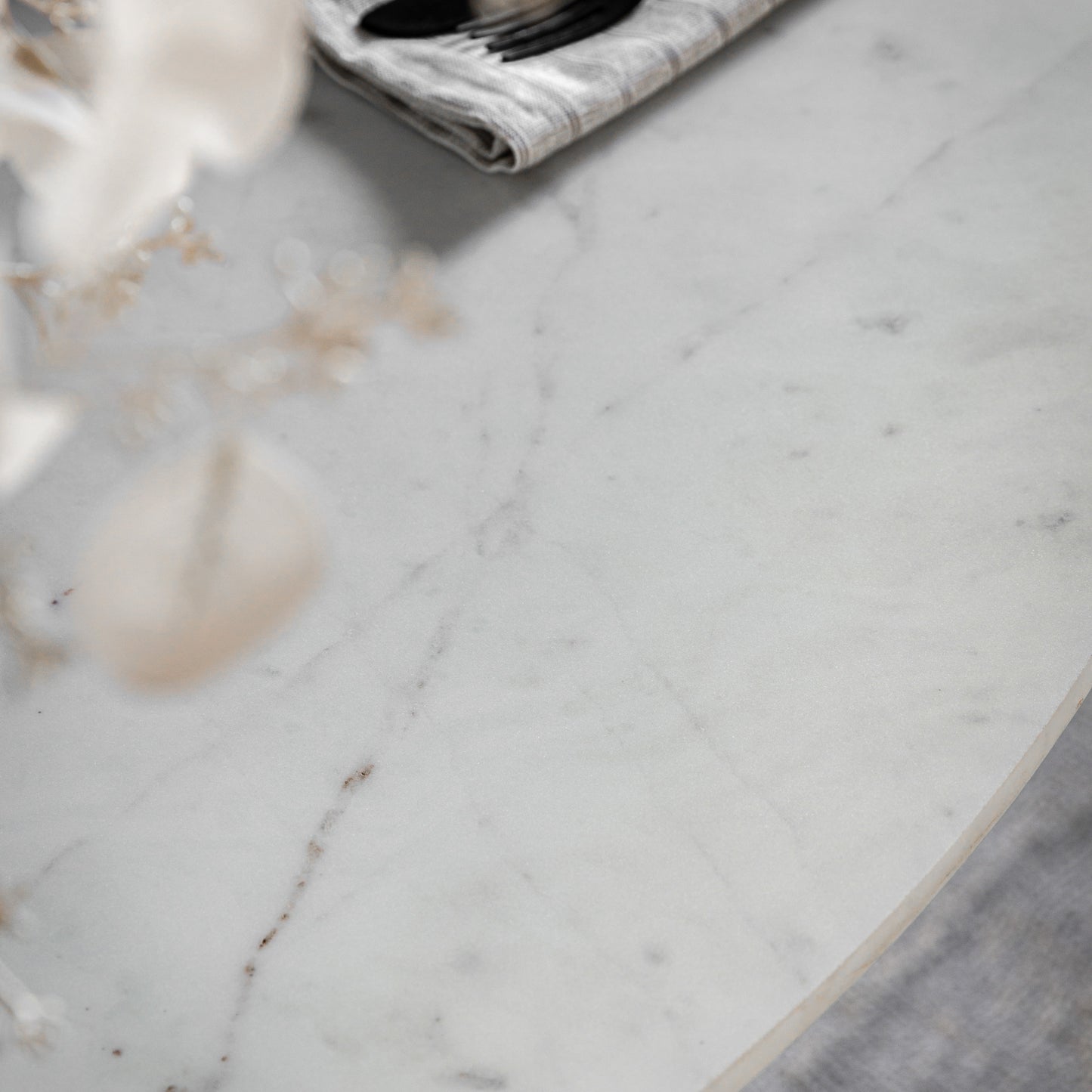Marmo Round Dining Table Grey Wash