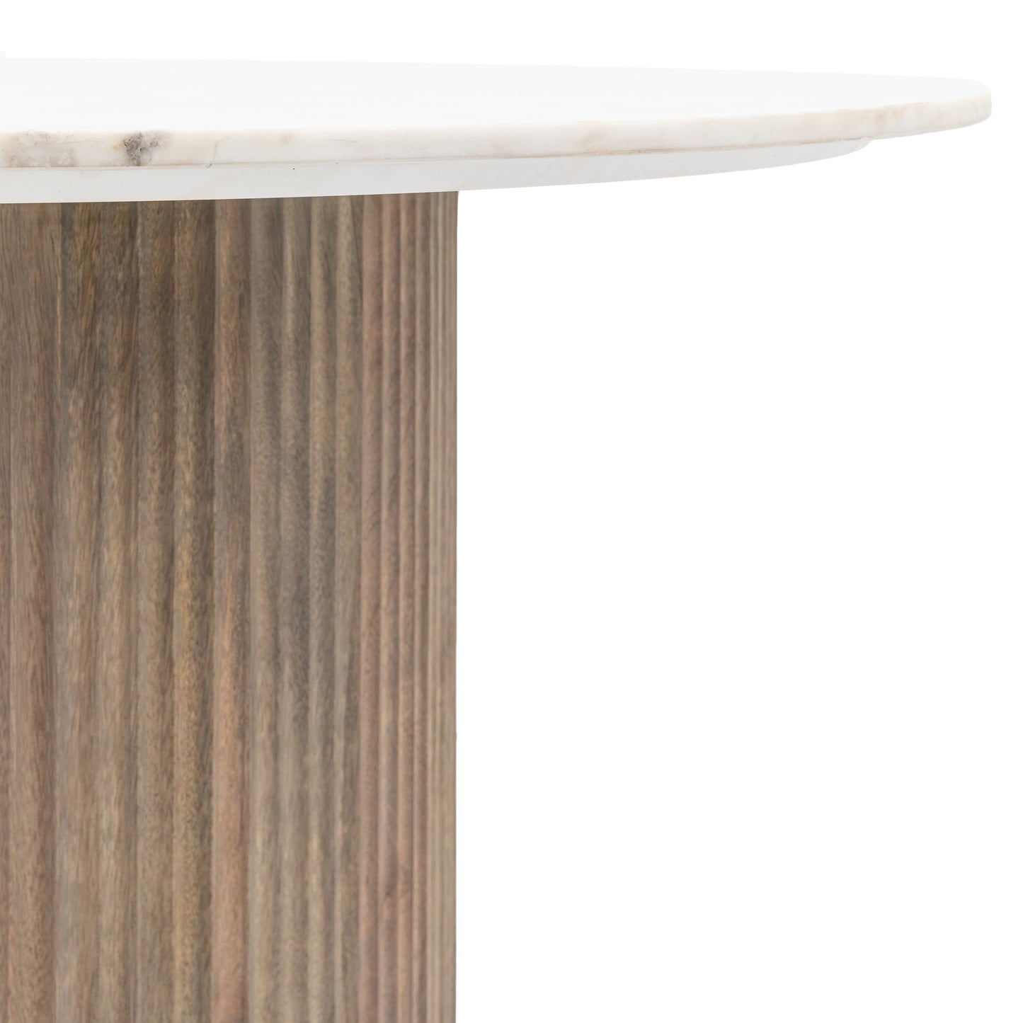 Marmo Round Dining Table Grey Wash