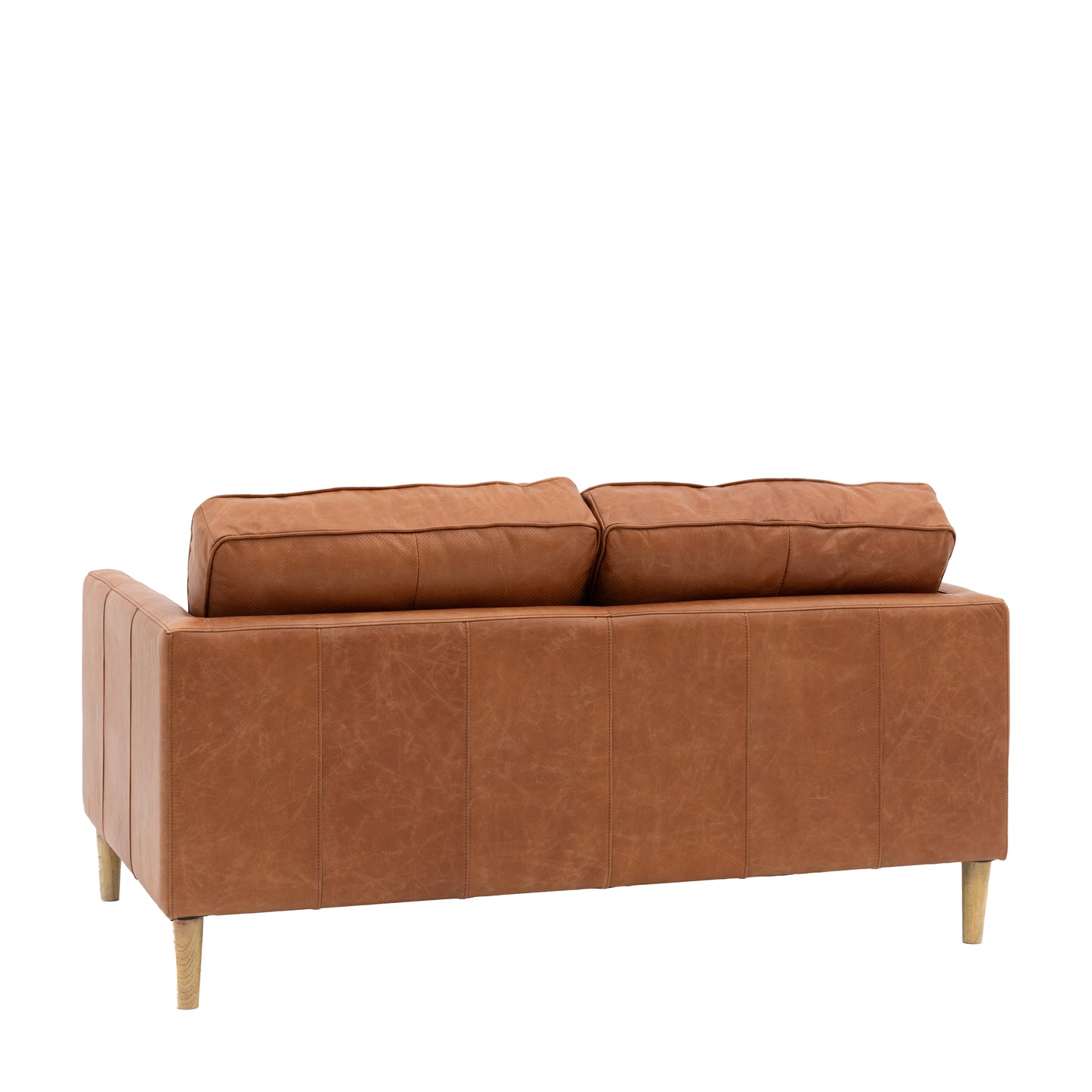 Osborne 2 Seater Sofa Vintage Brown Leather
