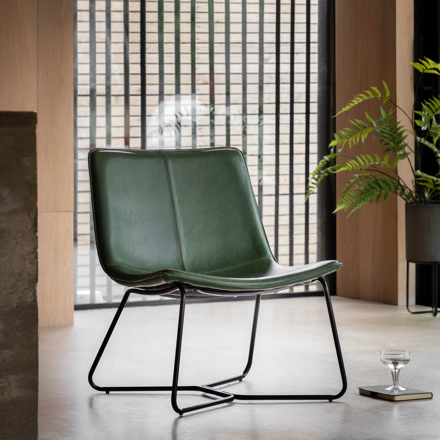 Hawking Lounge Chair Green