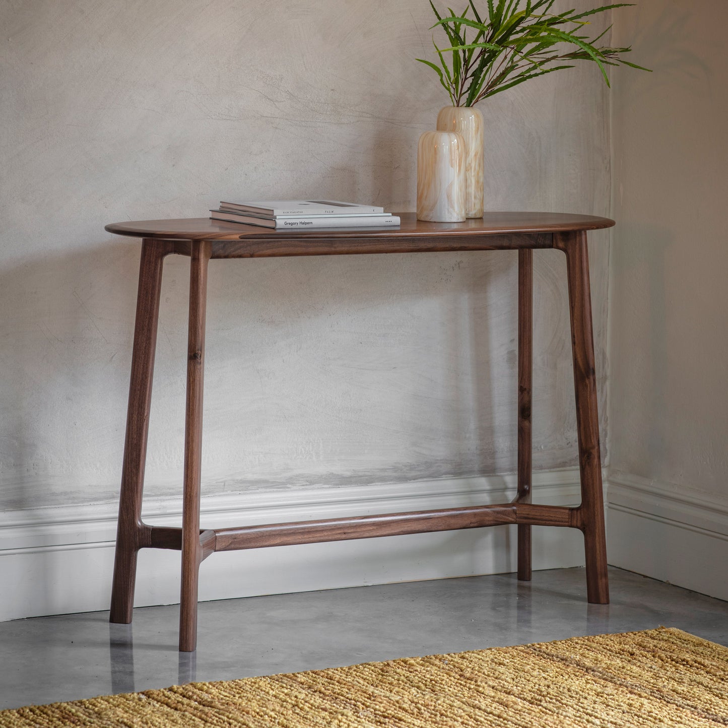 Madrid Console Table Walnut
