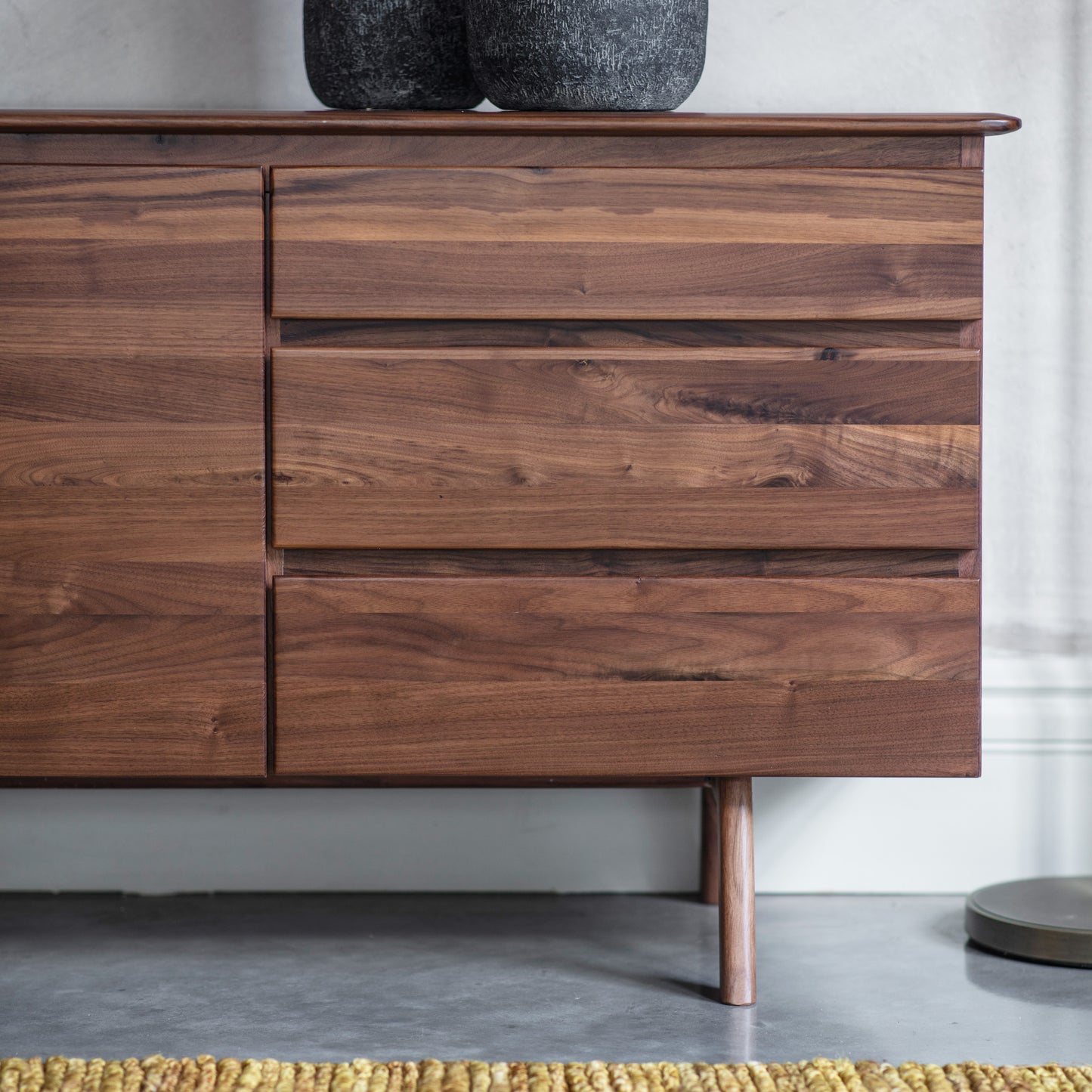 Madrid 2 Dr/3 Drwr Sideboard Walnut