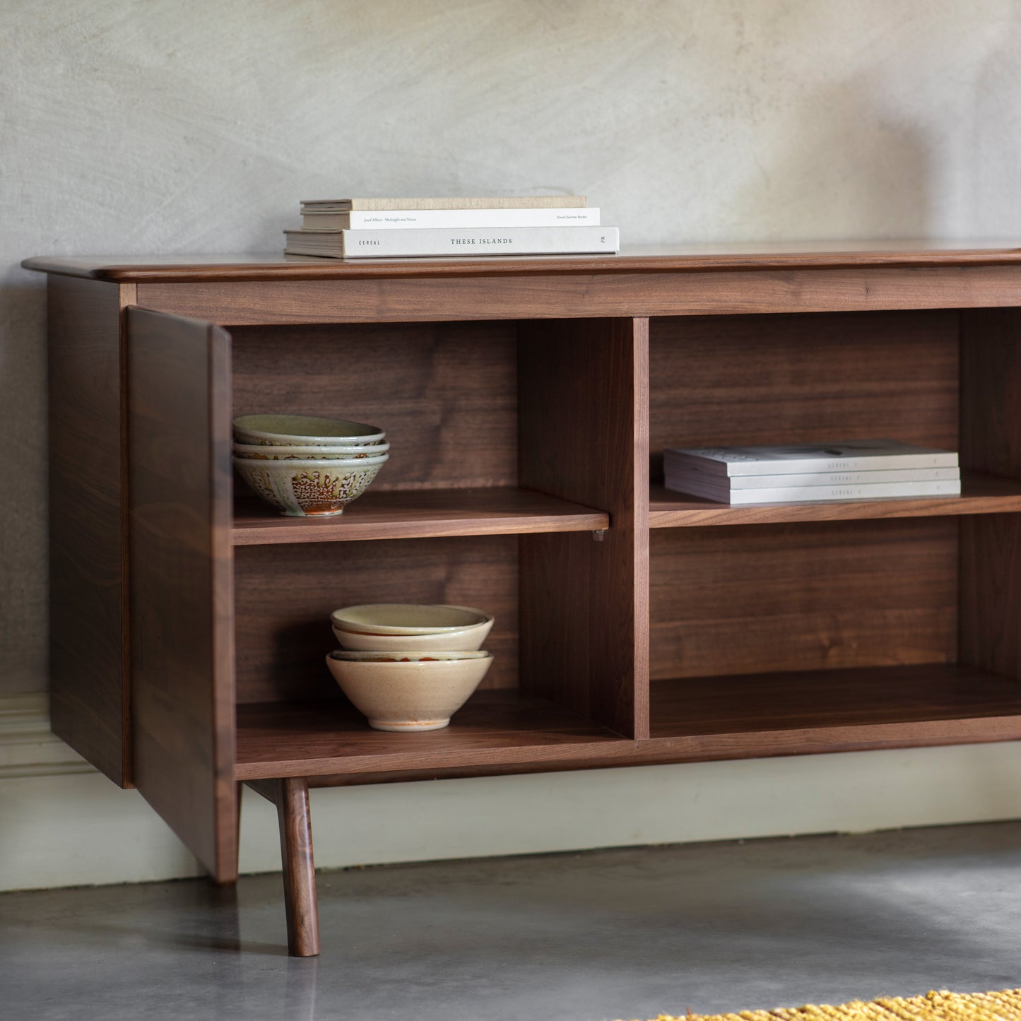 Madrid 2 Dr/3 Drwr Sideboard Walnut
