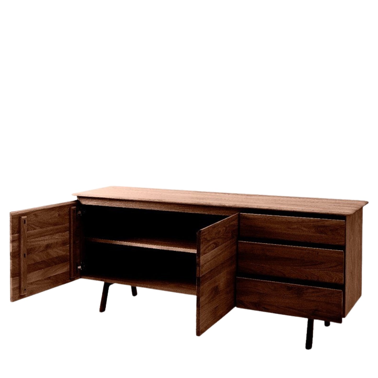 Madrid 2 Dr/3 Drwr Sideboard Walnut