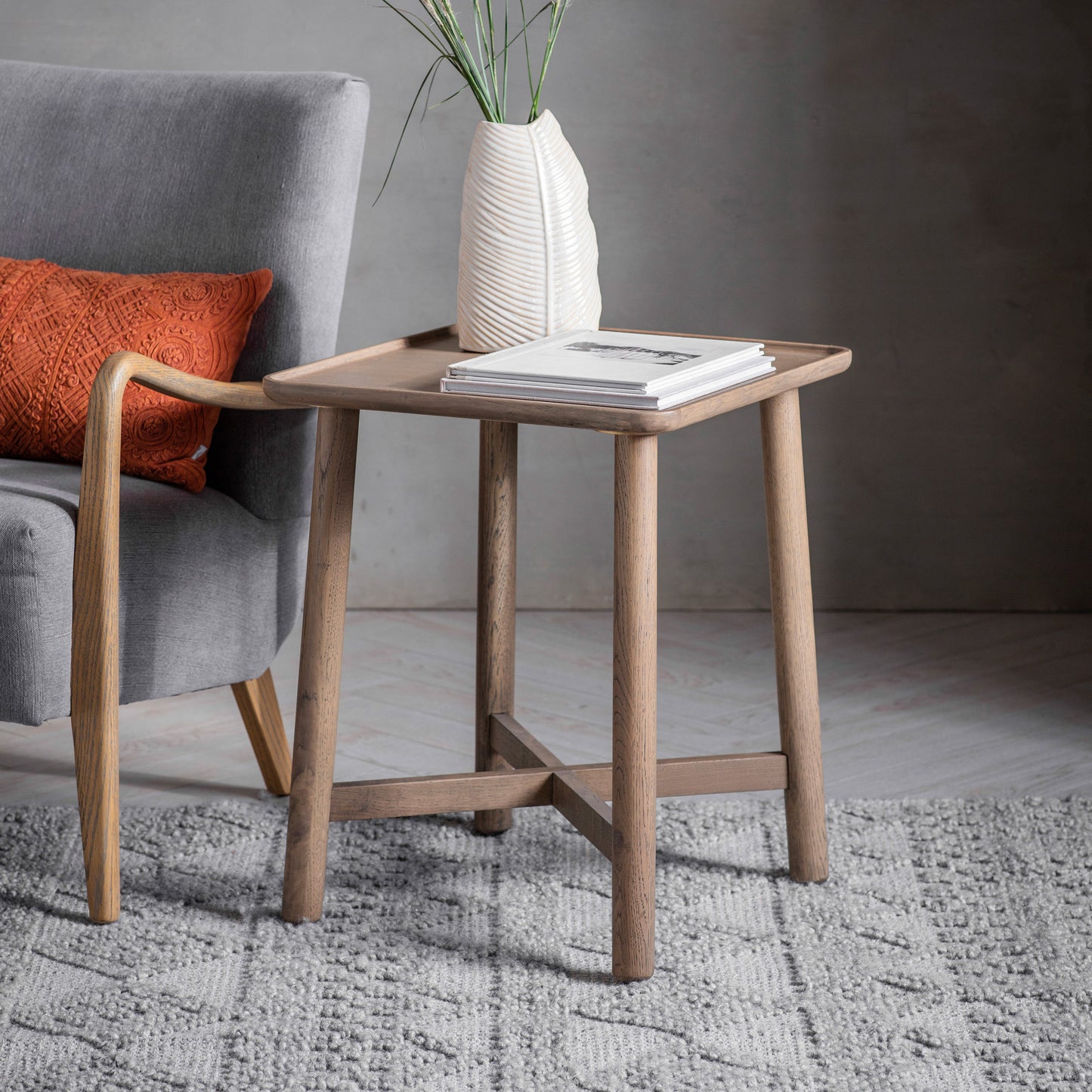 Kingham Side Table Grey