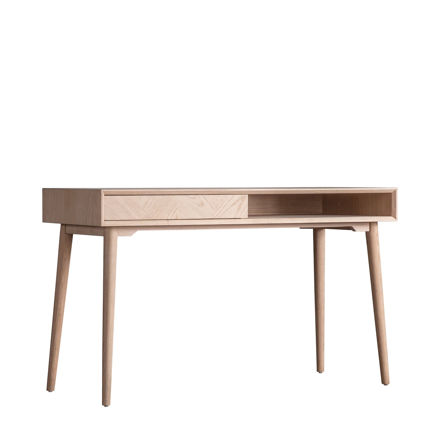 Milano 1 Drawer Desk Oak