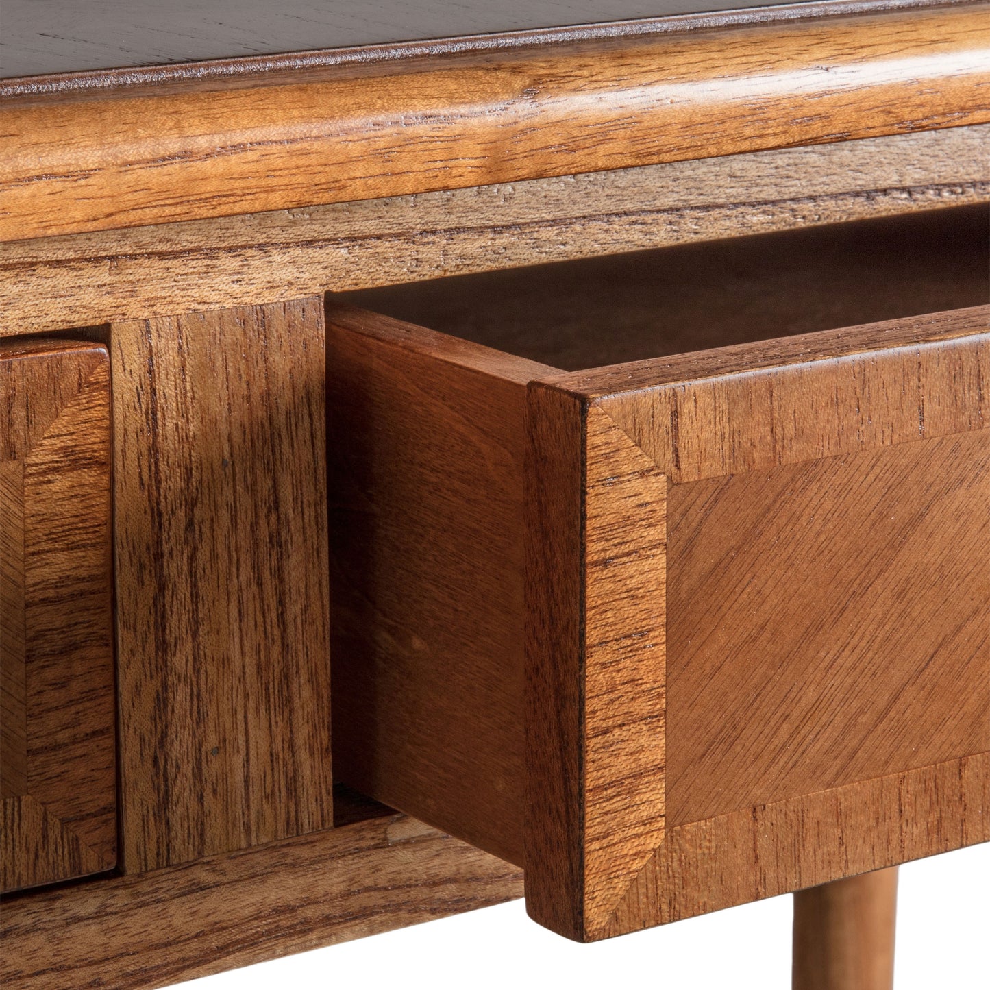 Symphony 2 Drawer Desk Walnut